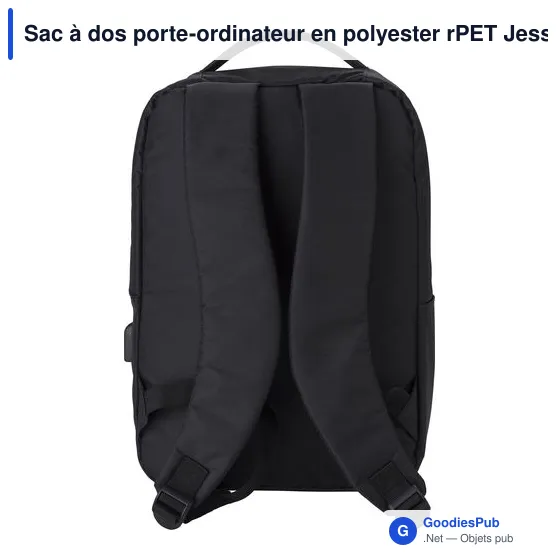 Sac à dos porte-ordinateur personnalisable Jesse avec logo - Image 4