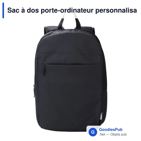 Sac à dos porte-ordinateur personnalisable Phineas avec logo