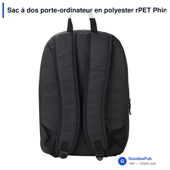 Sac à dos porte-ordinateur personnalisable Phineas avec logo - Image 2