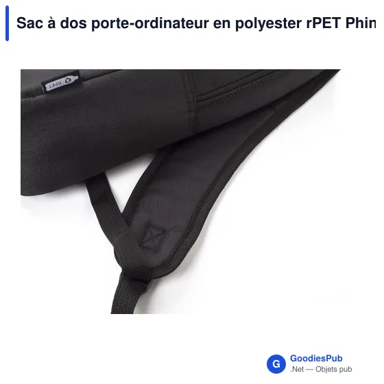 Sac à dos porte-ordinateur personnalisable Phineas avec logo - Image 5