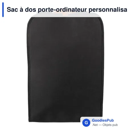 Sac à dos porte-ordinateur personnalisable Ralf avec logo