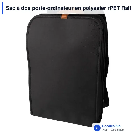 Sac à dos porte-ordinateur personnalisable Ralf avec logo - Image 2