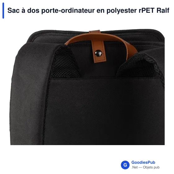 Sac à dos porte-ordinateur personnalisable Ralf avec logo - Image 3