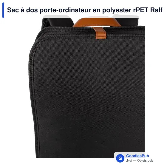 Sac à dos porte-ordinateur personnalisable Ralf avec logo - Image 4