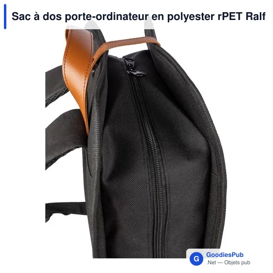 Sac à dos porte-ordinateur personnalisable Ralf avec logo - Image 6