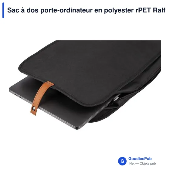 Sac à dos porte-ordinateur personnalisable Ralf avec logo - Image 8