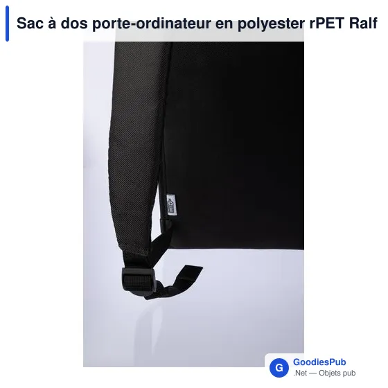 Sac à dos porte-ordinateur personnalisable Ralf avec logo - Image 9