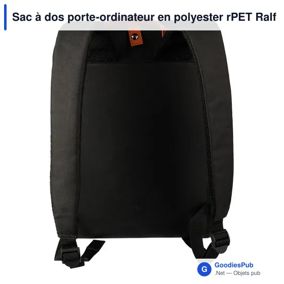 Sac à dos porte-ordinateur personnalisable Ralf avec logo - Image 10