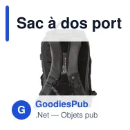 Sac à dos porte-ordinateur personnalisable avec logo - Rishi - Miniature 3