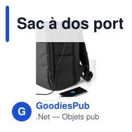 Sac à dos porte-ordinateur personnalisable avec logo - Rishi - Miniature 4