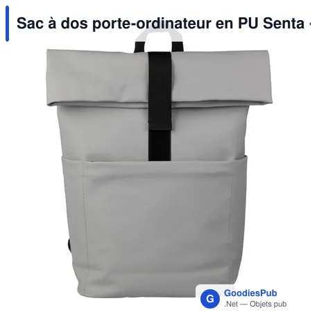 Sac à dos porte-ordinateur en PU Senta