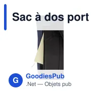 Sac à dos porte-ordinateur en PU Senta - Miniature 11