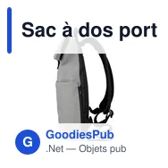 Sac à dos porte-ordinateur en PU Senta - Miniature 12