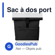 Sac à dos porte-ordinateur en PU Senta - Miniature 9
