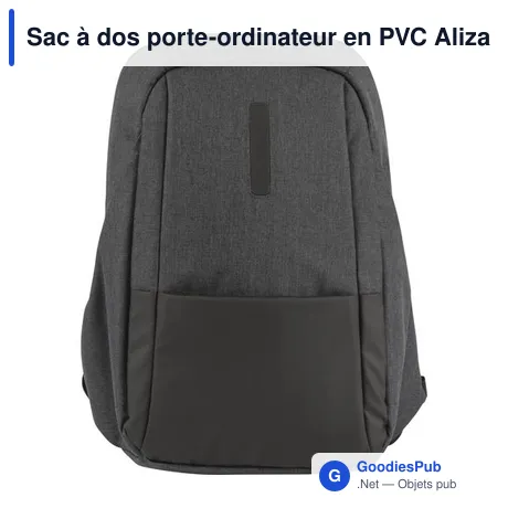 Sac à dos porte-ordinateur en PVC Aliza