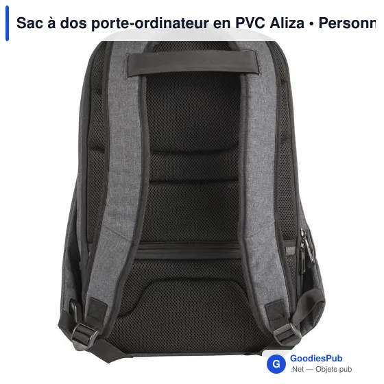Sac à dos porte-ordinateur en PVC Aliza - Image 2