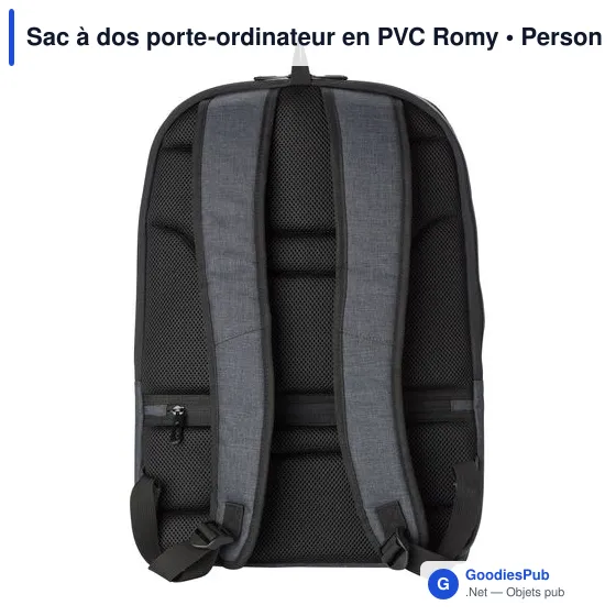 Sac à dos porte-ordinateur en PVC Romy - Image 2