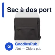 Sac à dos porte-ordinateur personnalisable avec logo - Henrik - Miniature 11