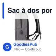 Sac à dos porte-ordinateur personnalisable avec logo - Henrik - Miniature 4