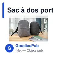 Sac à dos porte-ordinateur personnalisable avec logo - Henrik - Miniature 9