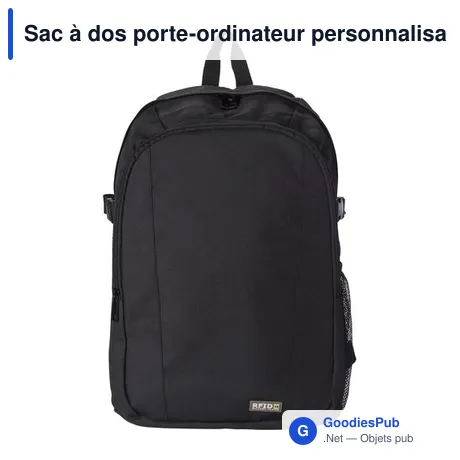 Sac à dos porte-ordinateur personnalisable Marley avec logo