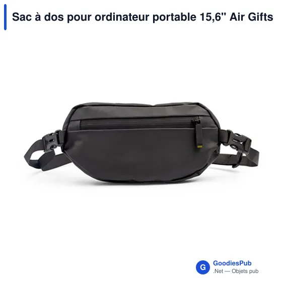 Sac à dos personnalisable pour ordinateur portable 15,6" avec logo | Chaundrise - Image 11