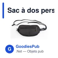 Sac à dos personnalisable pour ordinateur portable 15,6" avec logo | Chaundrise - Miniature 12