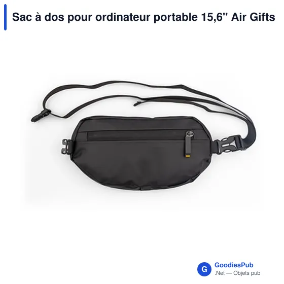 Sac à dos personnalisable pour ordinateur portable 15,6" avec logo | Chaundrise - Image 12