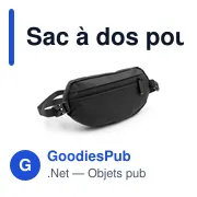 Sac à dos personnalisable pour ordinateur portable 15,6" avec logo | Chaundrise - Miniature 6
