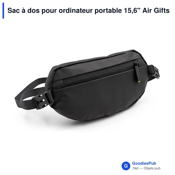 Sac à dos personnalisable pour ordinateur portable 15,6" avec logo | Chaundrise - Image 6