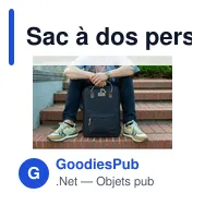Sac à dos personnalisable pour ordinateur portable 15,6" avec logo - Finlay - Miniature 2