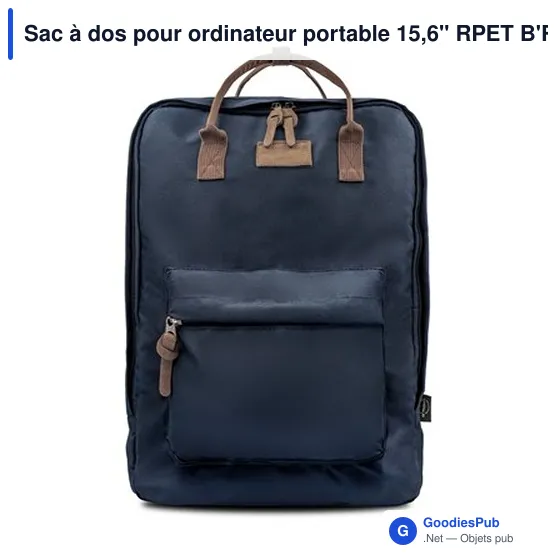 Sac à dos personnalisable pour ordinateur portable 15,6" avec logo - Finlay - Image 5