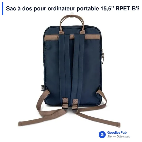 Sac à dos personnalisable pour ordinateur portable 15,6" avec logo - Finlay - Image 6