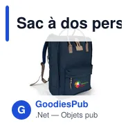 Sac à dos personnalisable pour ordinateur portable 15,6" avec logo - Finlay - Miniature 8