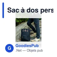 Sac à dos personnalisable pour ordinateur portable 15,6" avec logo - Finlay - Miniature 9