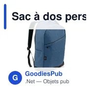 Sac à dos personnalisable pour ordinateur portable 15,6" avec logo - B'RIGHT | Henry - Miniature 12
