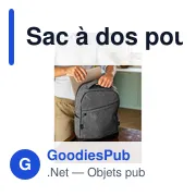 Sac à dos personnalisable pour ordinateur portable 15,6" avec logo - B'RIGHT | Henry - Miniature 3