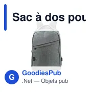 Sac à dos personnalisable pour ordinateur portable 15,6" avec logo - B'RIGHT | Henry - Miniature 7