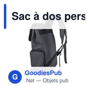 Sac à dos personnalisable pour ordinateur portable 15'' avec logo - Miniature 6