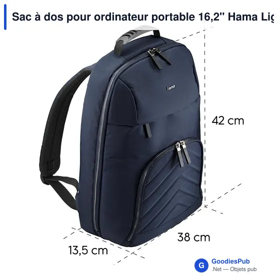 Sac à dos pour ordinateur portable 16,2" Hama Lightweight Premium - Image 22