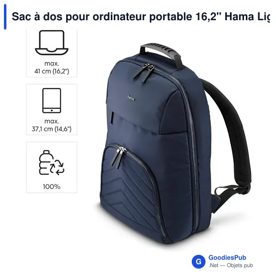 Sac à dos pour ordinateur portable 16,2" Hama Lightweight Premium - Image 23