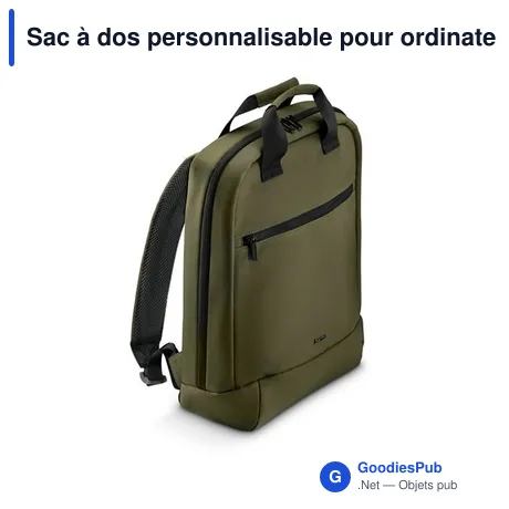 Sac à dos personnalisable pour ordinateur portable 16,2" avec logo - Hama Lightweight