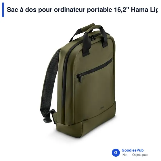 Sac à dos pour ordinateur portable 16,2" Hama Lightweight - Image 1