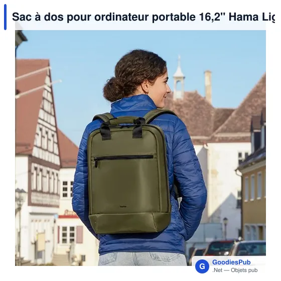 Sac à dos pour ordinateur portable 16,2" Hama Lightweight - Image 2