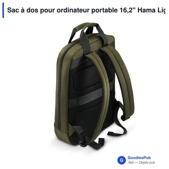 Sac à dos pour ordinateur portable 16,2" Hama Lightweight - Image 3