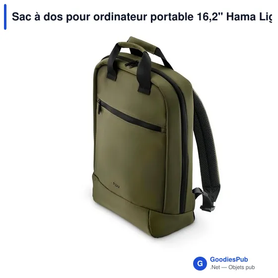 Sac à dos pour ordinateur portable 16,2" Hama Lightweight - Image 4