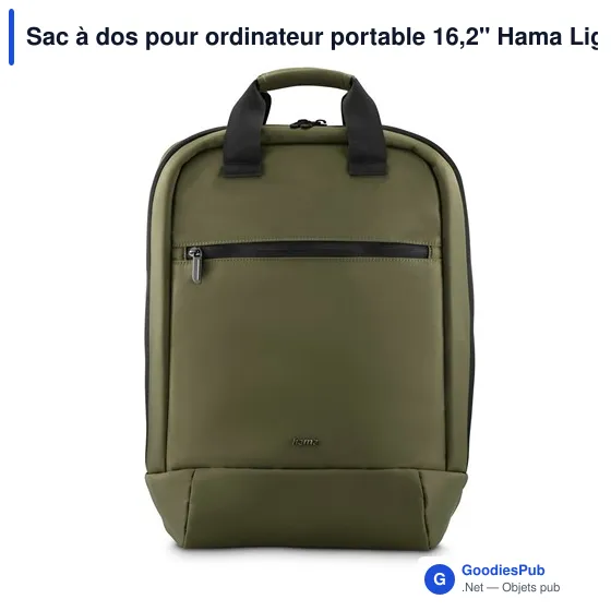 Sac à dos pour ordinateur portable 16,2" Hama Lightweight - Image 6