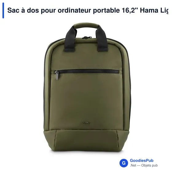 Sac à dos pour ordinateur portable 16,2" Hama Lightweight - Image 8