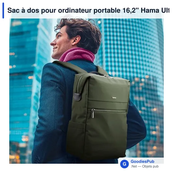 Sac à dos pour ordinateur portable 16,2" Hama Ultimate - Image 12