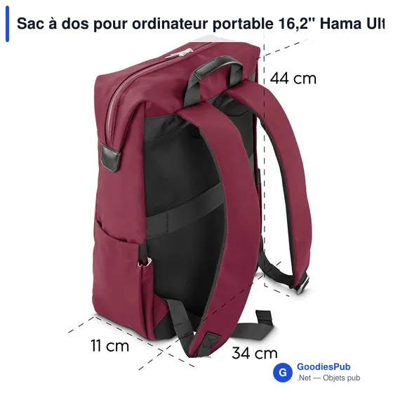 Sac à dos pour ordinateur portable 16,2" Hama Ultimate - Image 21